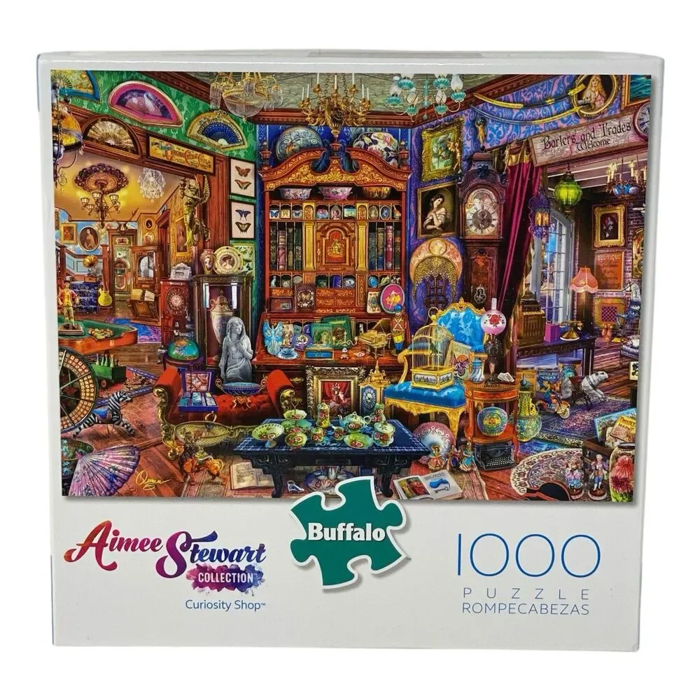 Buffalo Games Aimee Stewart Curiosity Shop 1000 Pc Jigsaw Puzzle Antiques